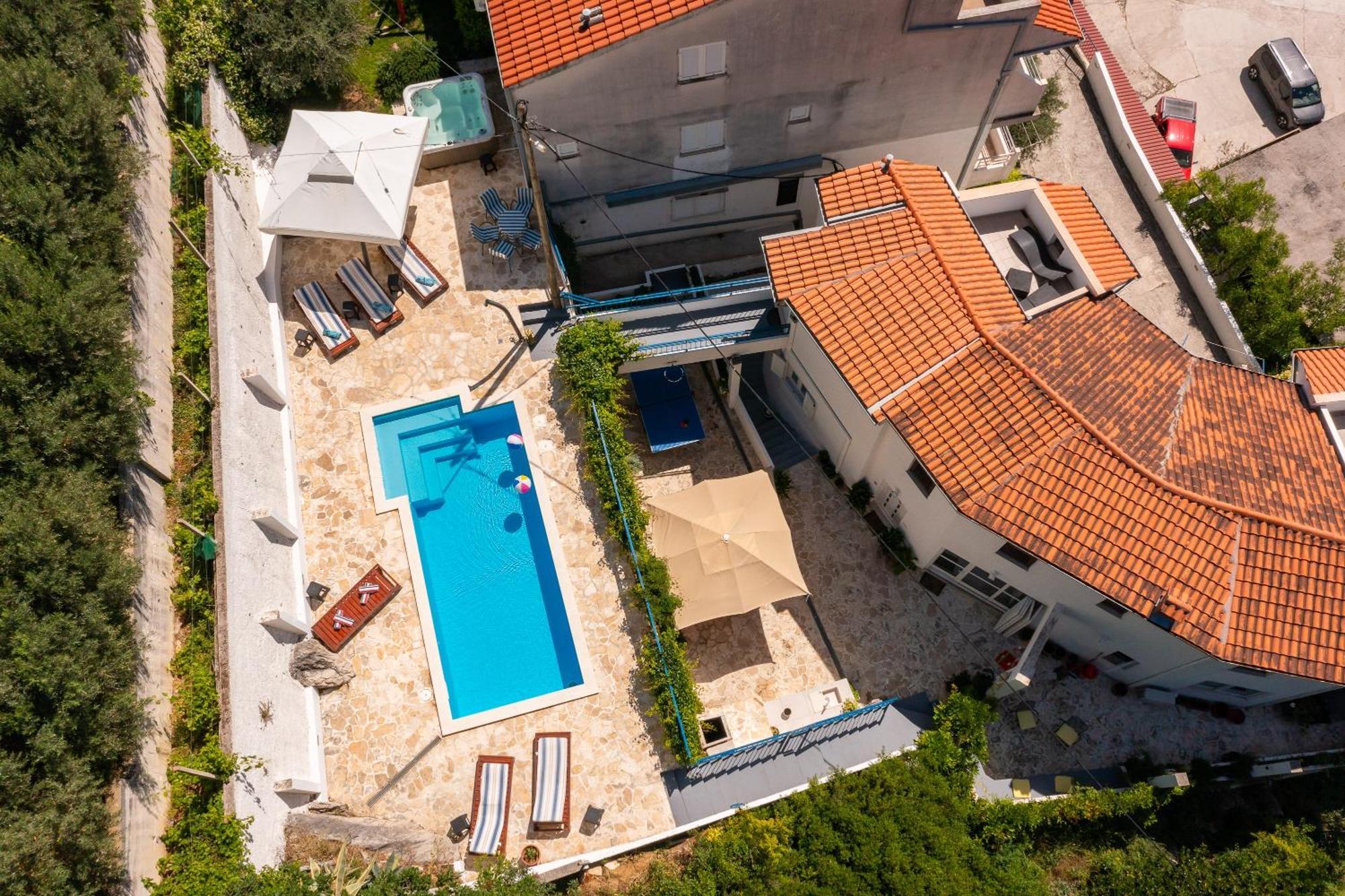 Caleta Seaview Suites II - Pool & Jacuzzi Lokva Rogoznica Dış mekan fotoğraf