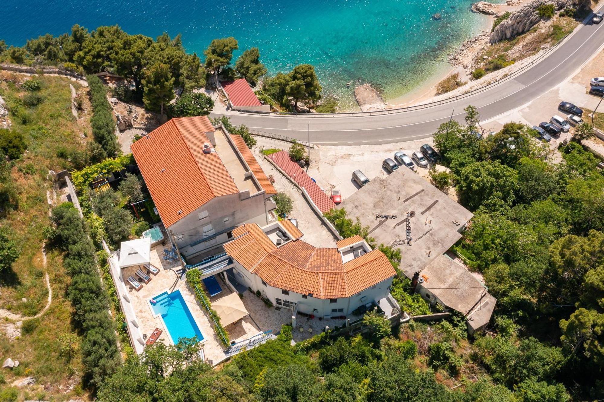 Caleta Seaview Suites II - Pool & Jacuzzi Lokva Rogoznica Dış mekan fotoğraf
