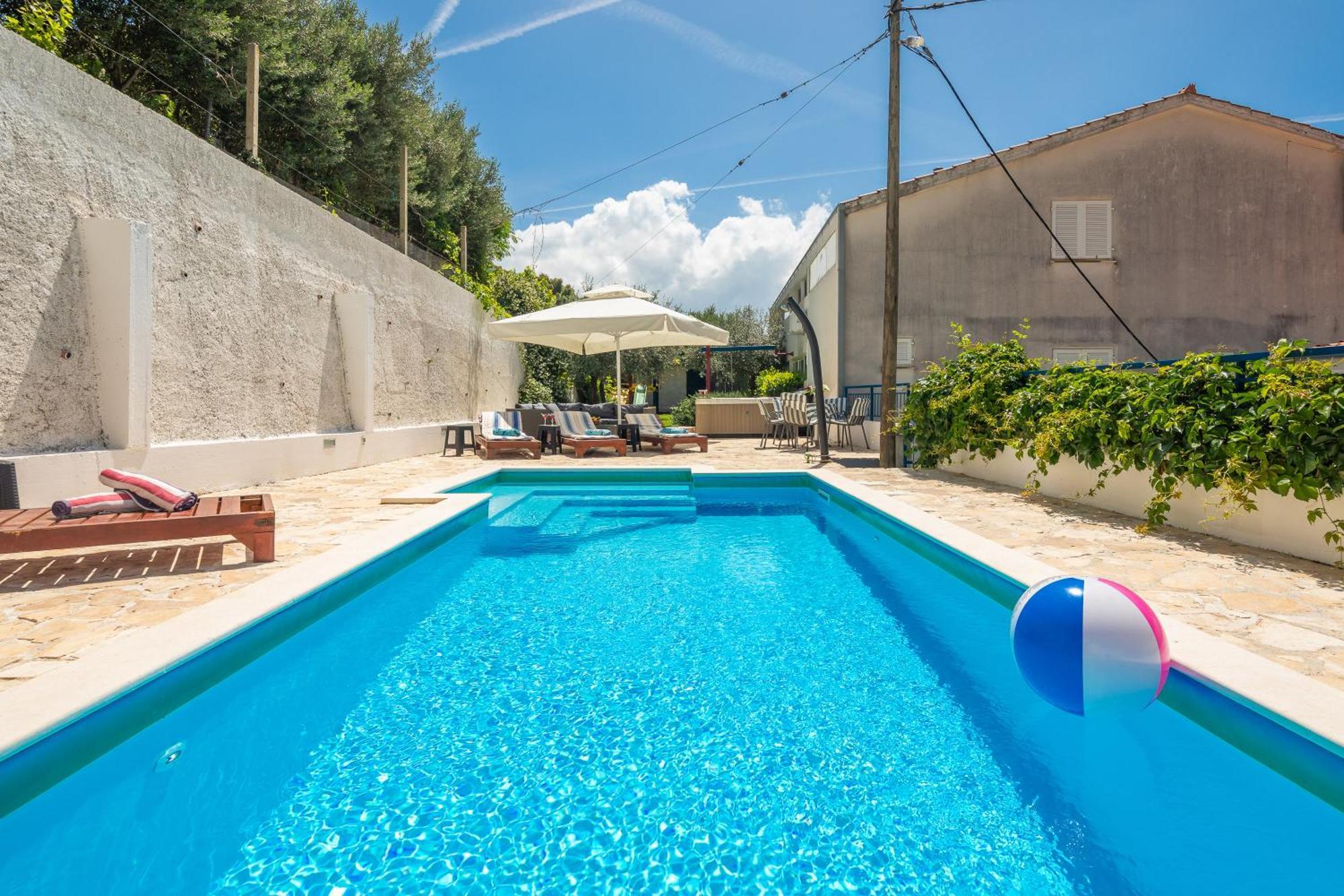 Caleta Seaview Suites II - Pool & Jacuzzi Lokva Rogoznica Dış mekan fotoğraf