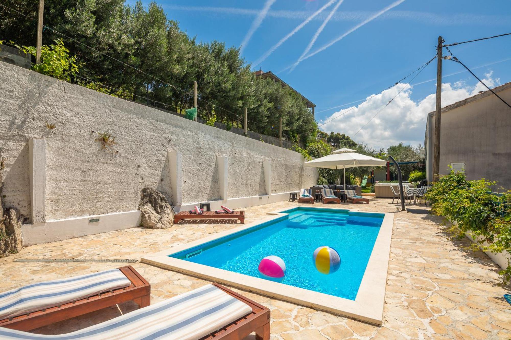 Caleta Seaview Suites II - Pool & Jacuzzi Lokva Rogoznica Dış mekan fotoğraf